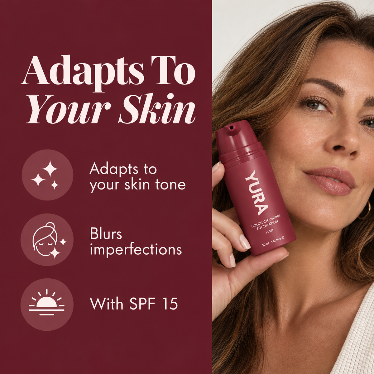 Reverse-ageing Adaptive Foundation